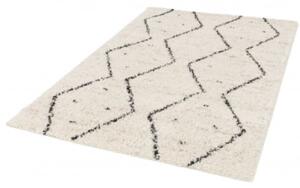 Covor Belgian Sufragerie Dormitor, Model Gent 51497 361 , Dreptunghiular, Crem Negru Crem/Negru, 160 x 230, Dreptunghi