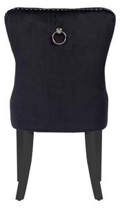 Scaun Living KJC005 Negru/Negru