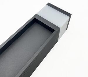 Lampă de exterior VESPER 1xG9/5W/230V IP44 80 cm neagră