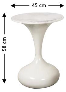 Masuta Cafea KJCT008 White