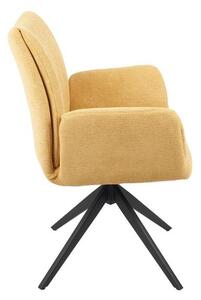 Scaun Living Rotativ KJC77 Galben