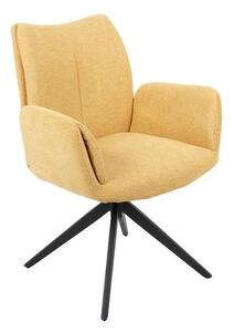 Scaun Living Rotativ KJC77 Galben