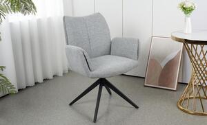 Scaun Living KJC77 Gri deschis
