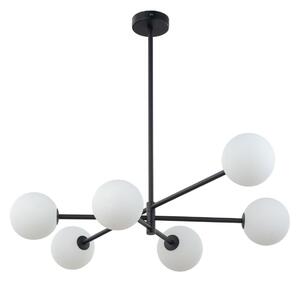 Lustră Sarius Black cu 6 surse de lumină