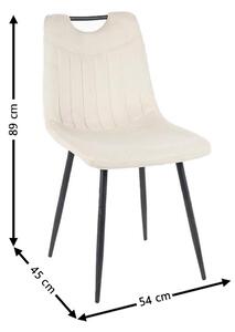 Scaun Living Tapitat KJC0358 Bej