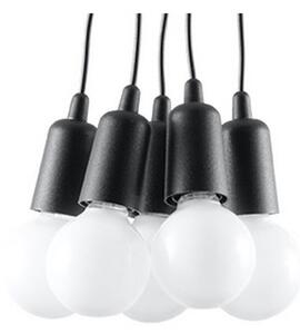 Lustră pe cablu DIEGO 5xE27/60W/230V