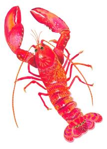 Ilustrație Patterned Lobster, Isabelle Brent