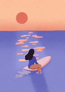 Ilustrație Surf, Aurore Leprivey