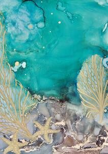 Ilustrație Turquoise Waters No2, Amy Tieman