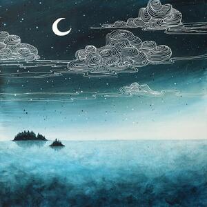 Ilustrație Night sea, Ania Witwitzka