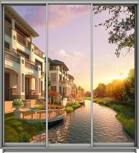 Dulap Print 3 Usi 2559, L190 x H220 x A60