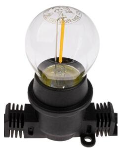 Lanț decorativ de exterior MIMOSA 20xE27/1,3W/230V IP44 10m