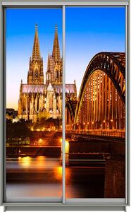 Dulap Print 2 Usi 1784, L100 x H220 x A60