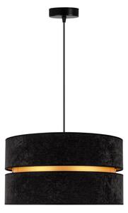 Lustră pe cablu Duolla DUO 1xE27/15W/230V d. 40 cm negru/auriu