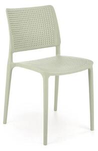 Scaun K514, verde menta, polipropilena, 42x55x79 cm