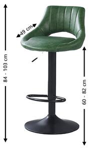 Scaun Bar KJC338 Verde