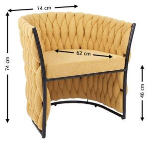 Scaun Living KJC4342 Galben