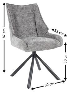 Scaun Living KJC4346 Gri