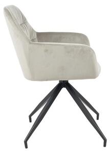 Scaun Living Tapitat KJC4345 Gri
