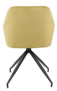 Scaun Living Tapitat KJC4345 Mustar
