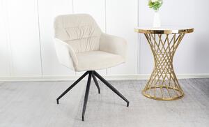 Scaun Living Tapitat KJC4345 Bej