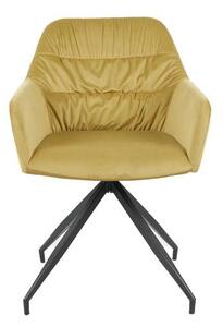 Scaun Living Tapitat KJC4345 Mustar