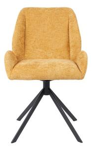 Scaun Living Tapitat KJC4347 Galben