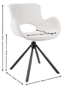 Scaun Living KJC0359 Bej