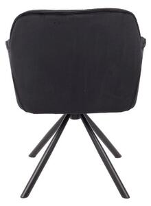 Scaun Living Tapitat KJC3849, Negru