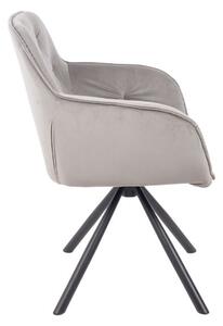 Scaun Living Tapitat KJC3849, Gri