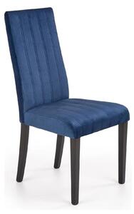 Scaun DIEGO 2, negru/albastru, 47x59x99 cm