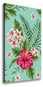 Imprimare tablou canvas flori Hawaii