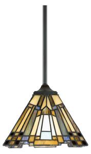 Elstead QZ-INGLENOOK-MP - Lustră Tiffany pe tijă INGLENOOK 1xE27/100W/230V
