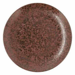 Ariane Plochá deska ariane oxide ceramică maro (Ø 21 cm)