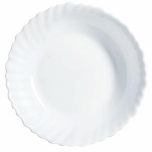 Luminarc Farfurie pentru desert luminarc feston alb sticlă (Ø 18,5 cm)