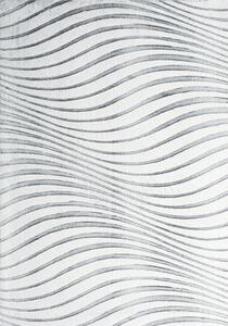 Covor Cutout Wave gri 140x200 cm