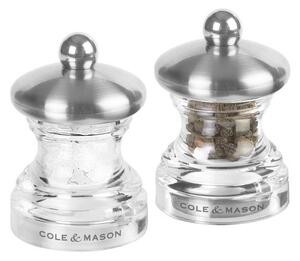 Set de râșnițe pentru piper și sare BUTTON 2 buc. 6,5 cm Cole&Mason