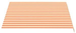Pânză de rezervă copertină, galben și portocaliu, 3x2,5 m