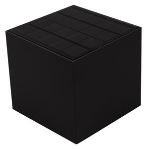 LED lampă solară de perete cu senzor, 9W, 3,7V, 3000/4000/5000K, IP65, negru