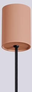 Lustră pe cablu Sollux SL.1734 HALO 1xG9/8W/230V d. 12 cm maro