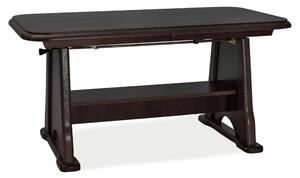 Masa extensibila BEATA, wenge, PAL/lemn, 130/170x67x60/77 cm