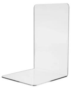 Suporturi carti, set 6 bucati din plexiglas, 18,5x12x12 cm, transparente