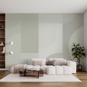 Tapet Minimalism elegant cu geometrie, Fototapet Abstract, w01500 : Uwalls.ro