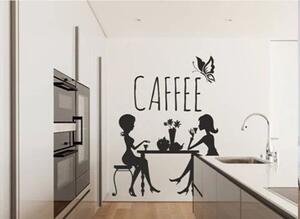 Autocolant de perete pentru bucătăria unui prieten pentru cafea 100 x 200 cm