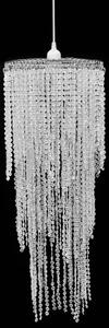 Candelabru pandantiv cu cristale, 26 x 70 cm