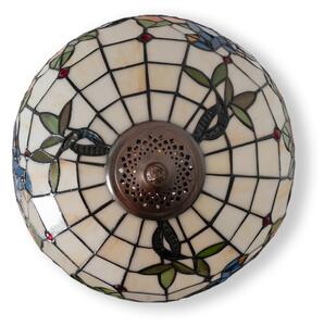 Brilagi - Lampă de masă Tiffany JUNGLE din vitralii 2xE27/60W/230V