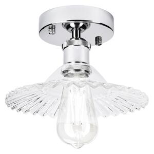 Lustră aplicată TRISH 1xE27/15W/230V crom lucios/transparent