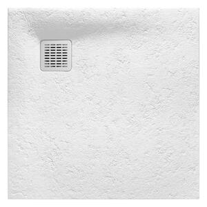 Roca Terran cădiță de duș pătrată 80x80 cm alb AP10332032001100