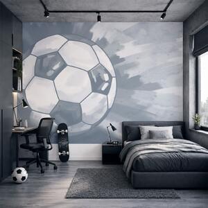Fototapet Mingea de fotbal în aer, Fototapet fotbal, Fototapet populare, t00940v1 - Tapeko.ro