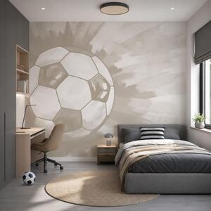 Fototapet Mingea de fotbal în aer, Fototapet fotbal, Fototapet populare, t00940v3 - Tapeko.ro